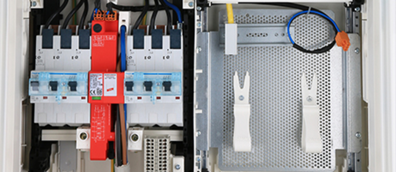 Hausanschluss, Zähler und Unterverteiler bei Elektrotechnik Fleischmann GmbH & Co. KG in Zeil am Main